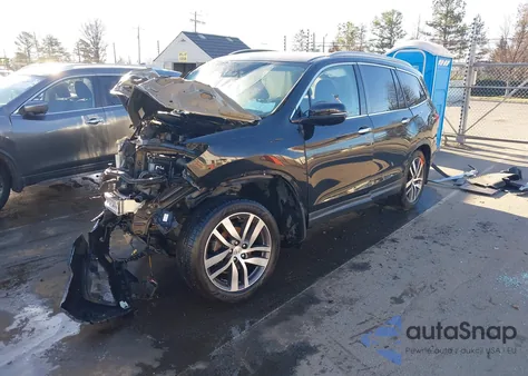 2017 Honda Pilot Elite из США, поврежденный, VIN 5FNYF6H00HB007214